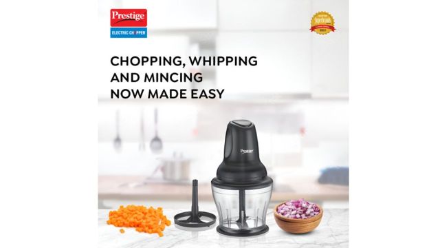 Prestige PEC 4.0 250W Electric Chopper (polycarbonate jar)