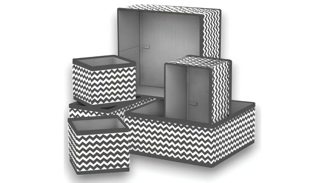 PulGos 6 Pcs Foldable Closet Organisers