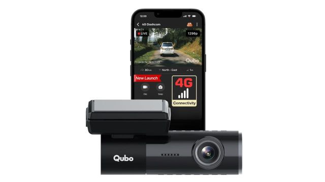Qubo Dashcam 4G Live by Hero Group