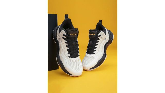 Red Tape Men Mesh Basketball Shoes