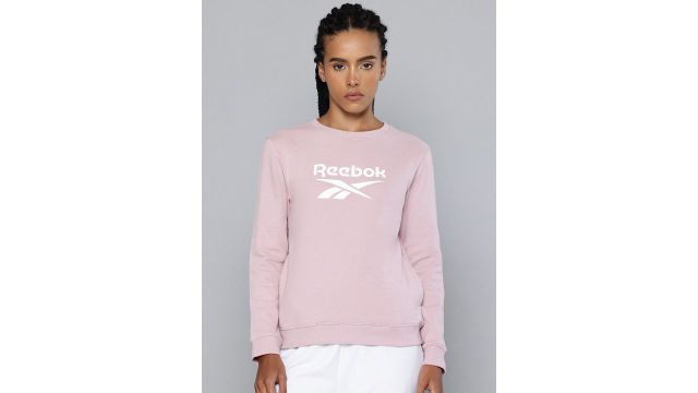 Reebok Brand Logo Printed Sweatshirt