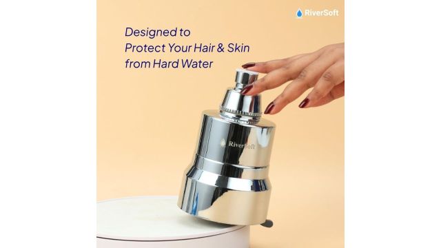 RiverSoft DIVA-03 Shower Filter for Hard Water