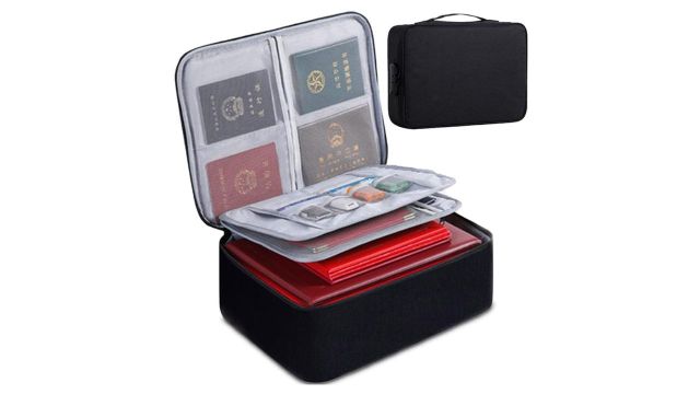 Secure Travel Document Organizer Bag (XOLAN)