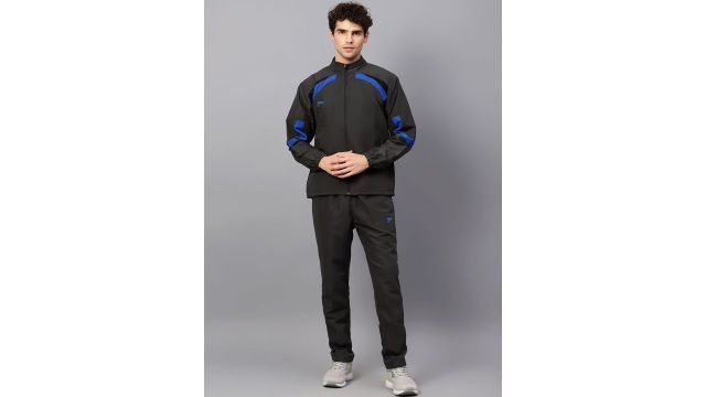 Shiv Naresh Printed Mock Collar Tracksuits