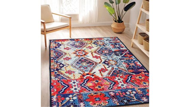 Status Contract Boho Rugs For Living Room
