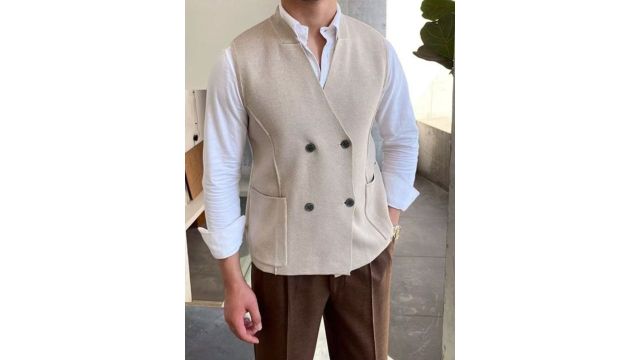 StyleCast Men Sleeveless Waistcoat