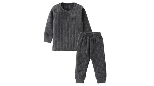 TINY HANDS Kids Top & Bottom Thermal Set