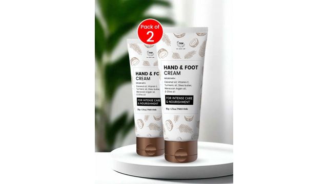TNW the natural wash Set of 2 Nourishing Hand & Foot Cream