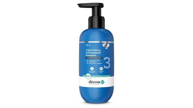 The Derma Co Triple Actives Anti-Dandruff Shampoo