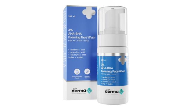 The Derma co. 3% AHA-BHA Foaming Face Wash