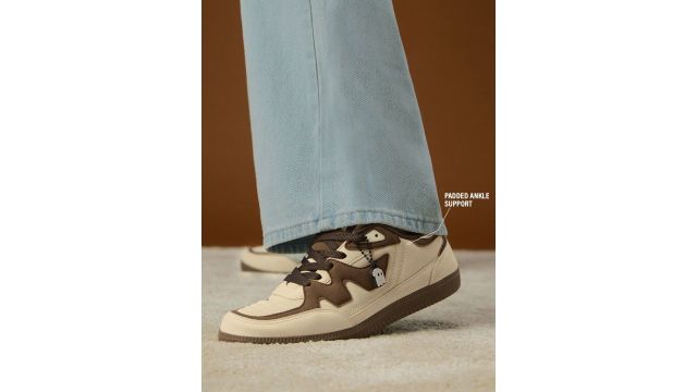 The Souled Store Women Colourblocked Suede Sneakers