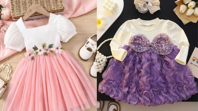 Top cute girl dresses on Myntra EORS to consider
