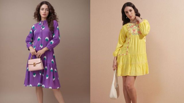 Top easy-to-style drop-waist dresses on discount to consider