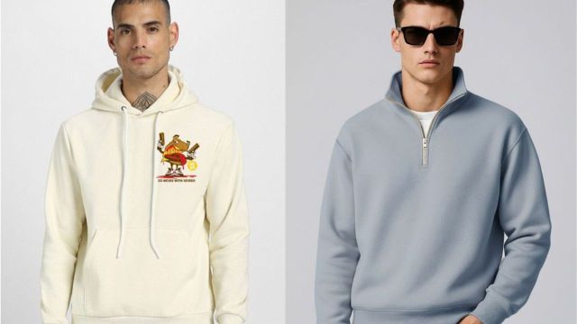 Top men’s fleece sweatshirts on Myntra sale to consider