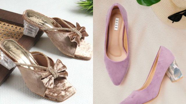 Top velvet sandals for women on Myntra to consider