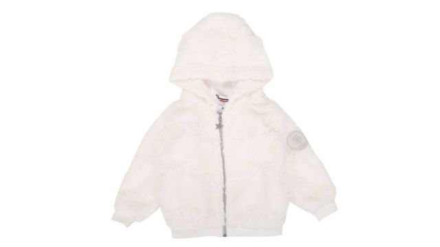 U.S. Polo Assn. Kids Girls Self Design Hooded Bomber Jacket With Faux Fur Trim