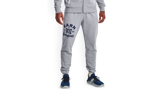 UNDER ARMOUR Men Project Rock Regular Fit Cotton Track Pants