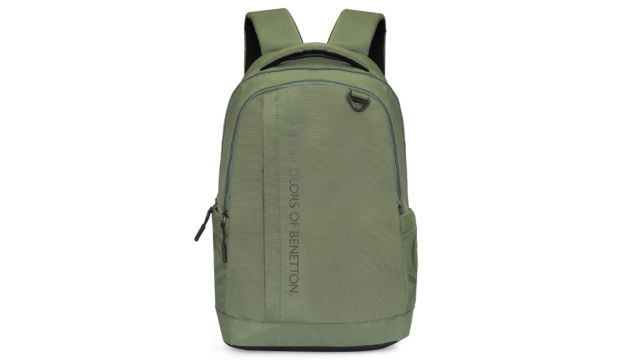 United Colors of Benetton Typography Backpack with Pouch (33 L)