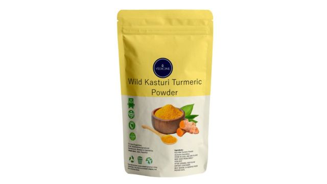VEDICINE Natural Wild Kasturi Turmeric Powder Face Pack