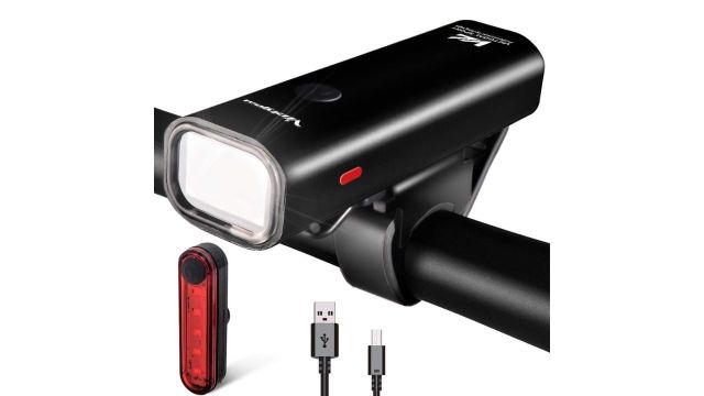 VICTGOAL USB Rechargeable Bicycle Light Set