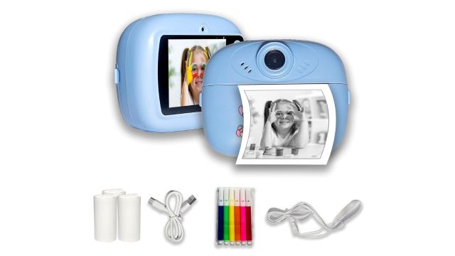 VikriDA Instant Print Camera for Kids
