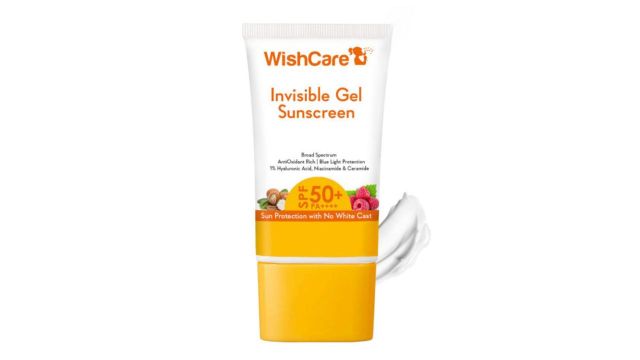 WishCare Invisible Gel Oil Free SPF 50+ Sunscreen