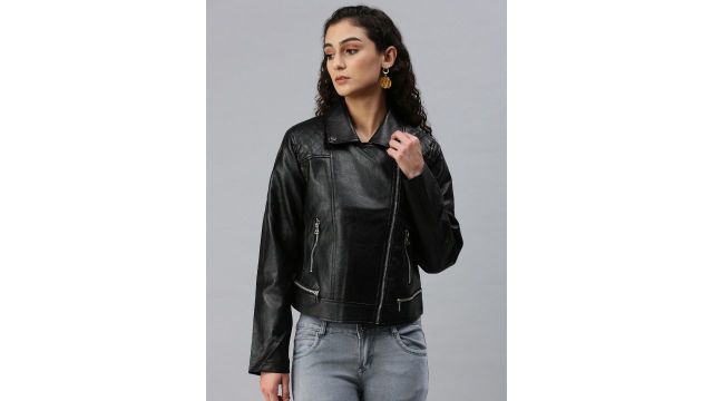 London Rag Women PU Biker Jacket