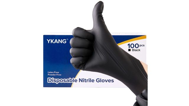 YKANG Black Nitrile Gloves