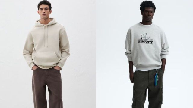 Zip-through sweatshirts for easy on-off