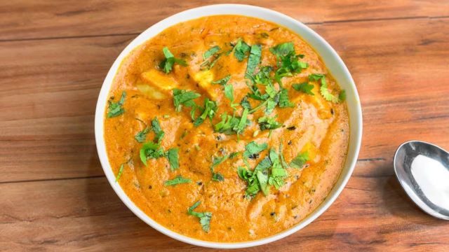 Paneer Butter Masala and Butter Chicken