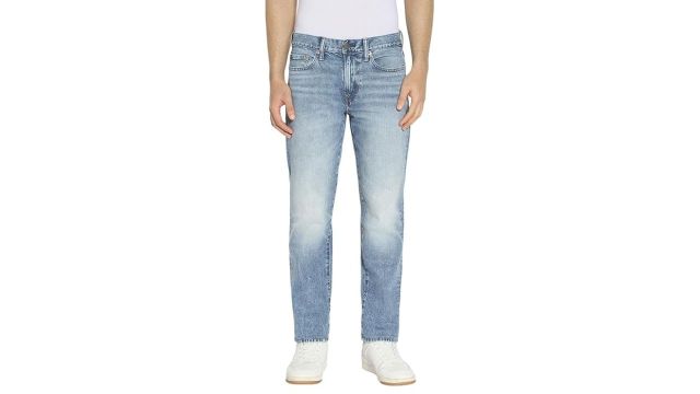American Eagle Men Blue EasyFlex Slim Straight Jeans