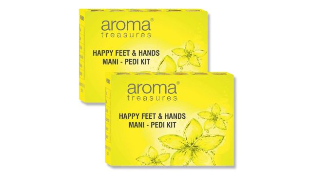 Aroma Treasures Happy Feet & Hands Manicure Pedicure Kit