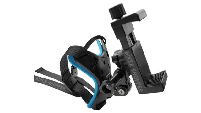 BIKER SHOPPEE Helmet Strap Camera Mount