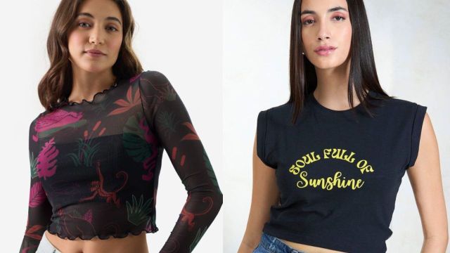 Best Mad Over Print Crop Tops to explore