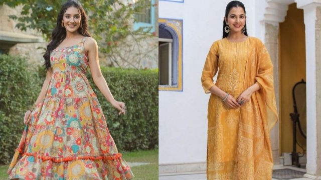 Best Rain & Rainbow ethnic dresses and kurtas to check out