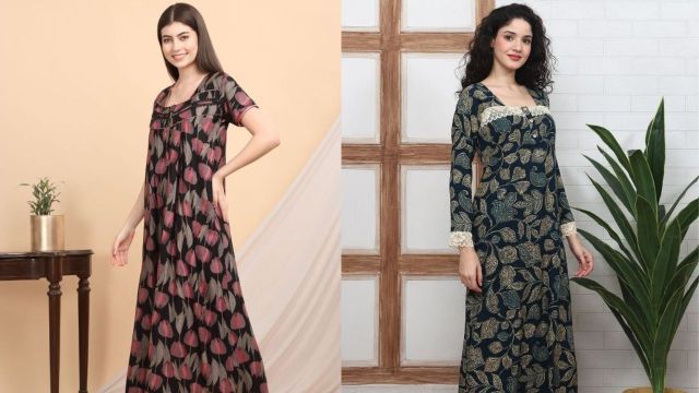 Best square neck night dresses for women to check out