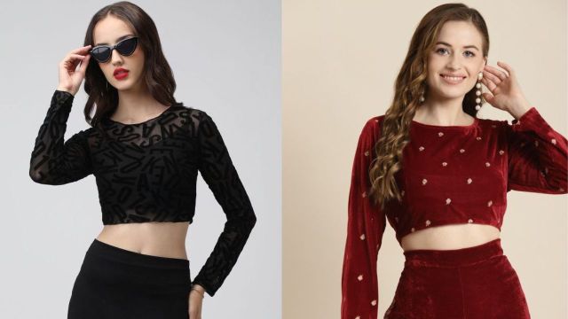 Best velvet crop tops to check out