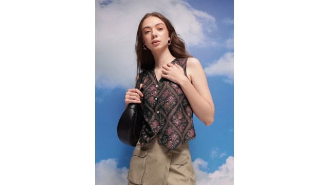 CORSICAIndie Floral Printed Vest