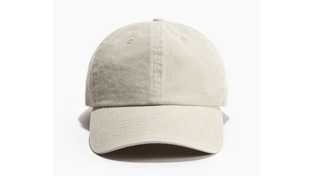 COTTON TWILL CAP