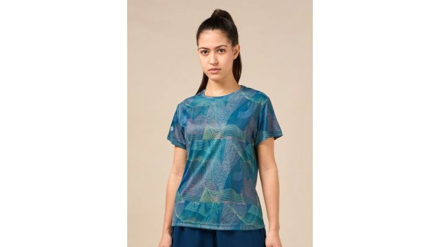 CULT Women’s Blue High Energy Line Training T-shirt