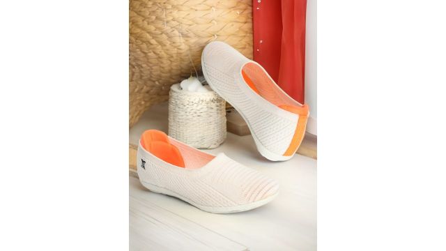 Carlton London sports Textured Slip-On Ballerinas