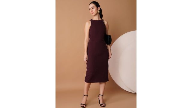 Chemistry Sheath Midi Dress