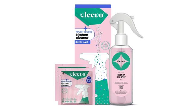 Cleevo Plant-Based Kitchen Cleaner Spray