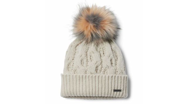 Columbia Women Boundless Day Cable Pom Beanie