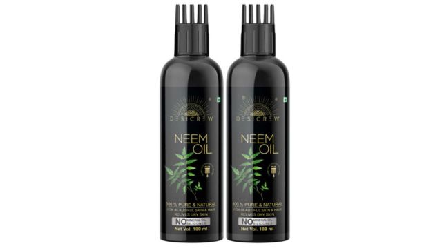 Desi Crew Set Of 2 100% Pure & Natural Neem Oil