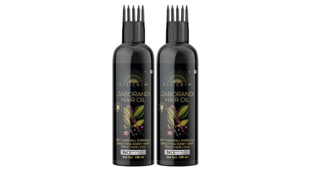 Desi Crew Set Of 2 Jaborandi Hair Oil For Hair Growth