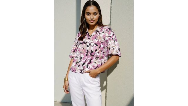 DressBerry Women Abstract Print Comfort Shirt