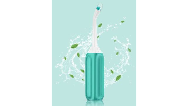 ELECTOMANIA 500ML Plastic Retractable Handheld Bidet