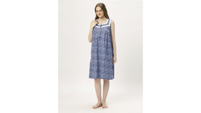 ETC Pure Cotton Printed Nightdress