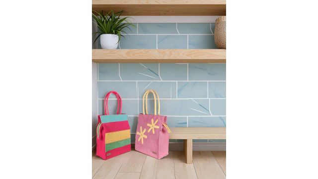 FOONTY Unisex Set of 2 Eco Friendly Lunch Bags